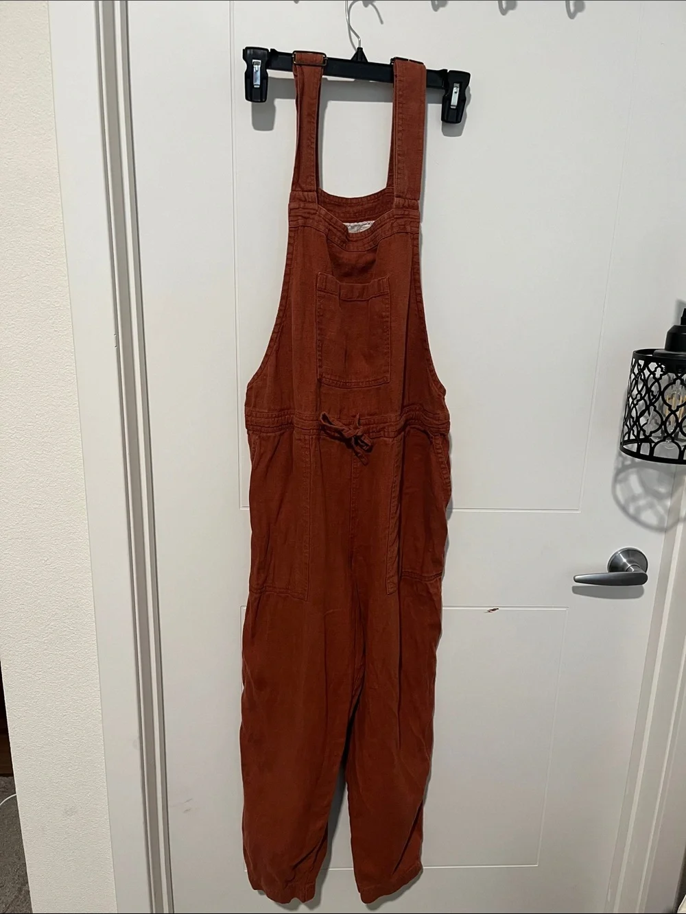 Not Perfect Linen Everest 100% Linen Jumpsuit Coastal Bohemian Minimalist - Picture 4 of 14